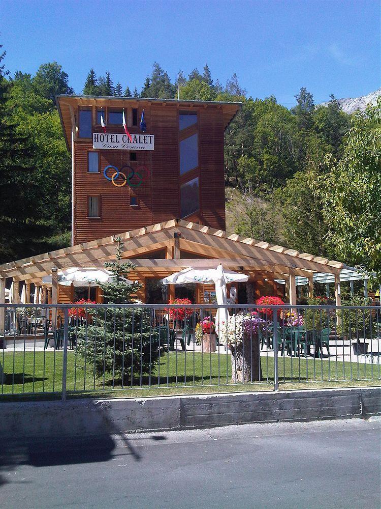 Hotel Chalet Casa Cesana Cesana Torinese Buitenkant foto